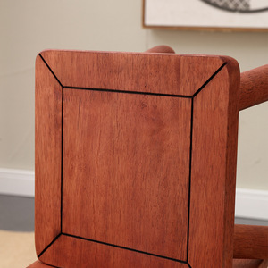 Solid Wood <b>Stool</b> Vintage Style Small Size Living Room Door <b>Stool</b> Adult Use Shoe Changing Coffee <b>Table</b> <b>Stool</b> - Product Image 4
