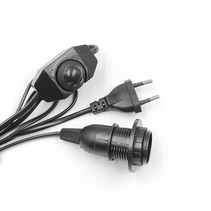 Cable para Lámpara de Sal con Interruptor de Intensidad, Portalámparas <span class=keywords><strong>E14</strong></span>, Bombillas, Enchufe Europeo, Cable de Alimentación de 1.8m 2.4m 3.6m, Base para Lámpara de Lava - Product Image 3