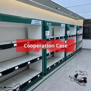 نظام رفوف معدني متعدد الطبقات من أولودا مع تقنية RFID لإدارة المخزون الرقمي في المستودعات بدون عمال ضمن حلول إنترنت الأشياء - Product Image 2