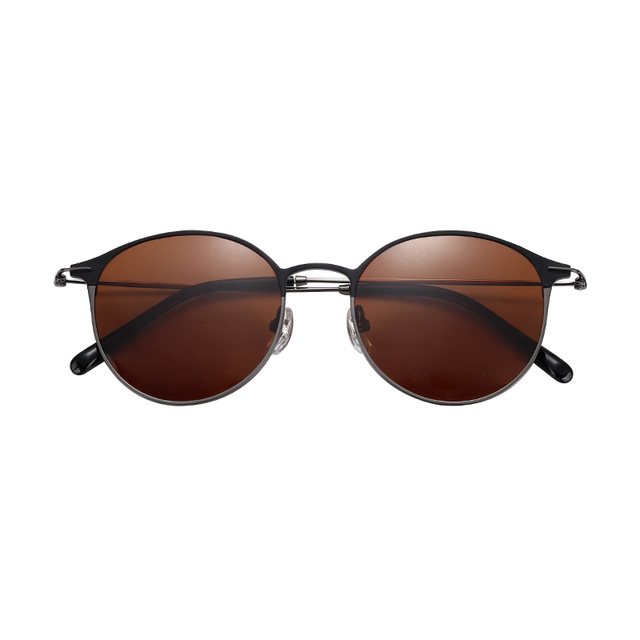Wholesale Custom Logo IP Plating Trendy Pure Titanium Sun Glasses Polarized Driving Sunglasses