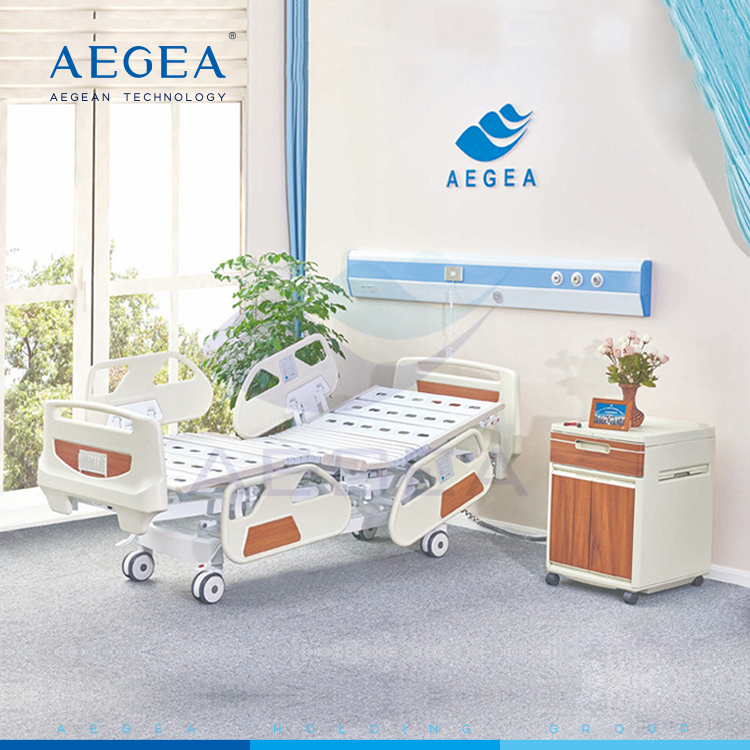 AG-BY004 popularity priced 5 function electrical hospital bed with drainage hook