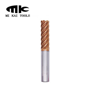 Cnc rắn <span class=keywords><strong>Carbide</strong></span> 6 Flutes độ chính xác cao 60hrc phay Cutter <span class=keywords><strong>End</strong></span> <span class=keywords><strong>Mills</strong></span> với lớp phủ OEM ODM mikai - Product Image 2