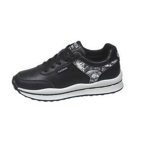 Zapatillas Deportivas para Mujer con Bloques de Color, Malla Transpirable, Estilo Retro Skateboard, Ligeras y con Plataforma - Product Image 4