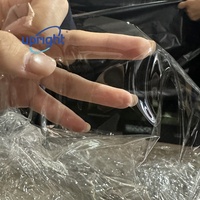 Film PVC souple transparent super clair de 0,3 mm à 0,9 mm pour vêtements de pluie, sacs tendance et housses de canapé