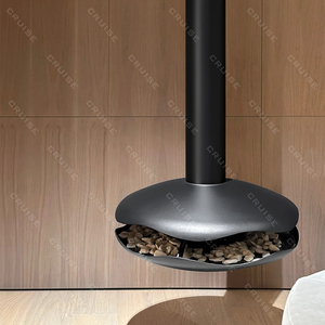 CRUISE monté au plafond sans fumée respectueux de l'environnement chauffage à l'éthanol cheminée suspendue 600mm cheminée au bioéthanol suspendue - Product Image 1