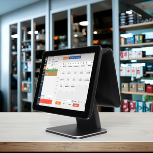 Sistema POS de Doble Pantalla de 15.6 Pulgadas para Supermercado, Todo en <span class=keywords><strong>Uno</strong></span>, Caja Registradora, Punto de Venta - Product Image 2