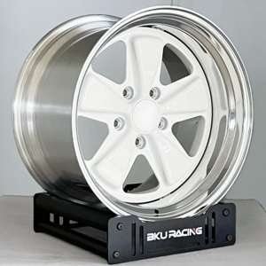 Juego de 3 Ruedas Forjadas Bku 5x130 para <span class=keywords><strong>Porsche</strong></span> <span class=keywords><strong>911</strong></span> 992 <span class=keywords><strong>GT3</strong></span> RS <span class=keywords><strong>Touring</strong></span>, Ruedas con Bloqueo Central de 19, 20, 21 y 22 Pulgadas, Ruedas de Aleación Negras Personalizadas - Product Image 5