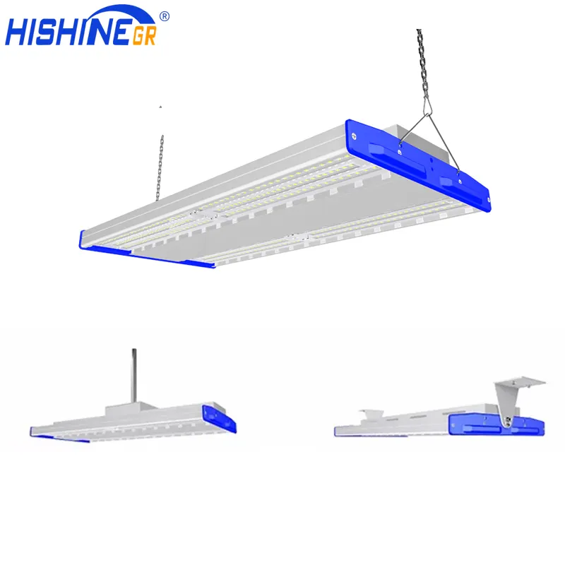 Hishine-Luz lineal de alto Lumen, iluminación Led de 150w para sala de exposición, almacén de Industria, High Bay, para interiores