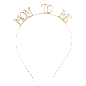 Bandeau de diadème de douche de bébé pour les femmes-Couronne de princesse à <span class=keywords><strong>strass</strong></span> étincelants Couvre-chef de fête de révélation de sexe pour maman - Product Image 2
