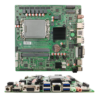 Motherboard OEM H610 DDR5/DDR4 LGA1700 Micro-ATX Mendukung CPU Core I7/i5/i3 Generasi ke-12 hingga ke-14 Baru 64GB Komputer Desktop Ganda