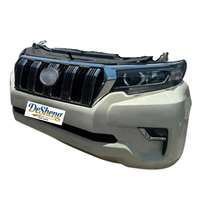 Suku Cadang Berkualitas Tinggi untuk Toyota Prado LC150, LC250, Rakitan Bumper Depan, Lampu LED, Gril, Radiator, Fender, Kaca Depan, Kap Mesin