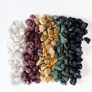 Color Pebble Stones Natural <strong>Stone</strong> Garden Pathway Non Slip Eco Friendly Landscaping Durable Outdoor Design Colored Washed <strong>Stone</strong> - Product Image 2