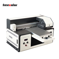 Fabricante Freecolor máquina A3 impresora de cama plana UV de inyección de tinta gran oferta Dx7/Dx5 cabeza de alta calidad