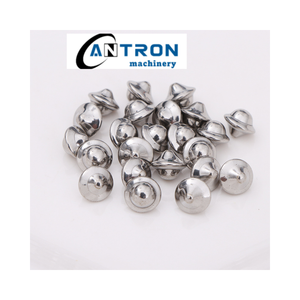 3 inci produsen bentuk UFO bantalan Gerinda getaran bola baja tahan karat Austenite 304 korosi Media peledakan bola - Product Image 4