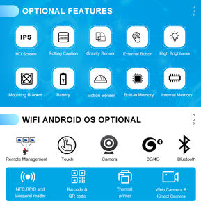 Relógio Digital de Parede com Previsão do Tempo LCD de 8 Polegadas com Wi-Fi, Lembrete de Medicamentos e Alarme Inteligente para Idosos com Demência - Product Image 5