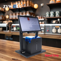 Bantalan penyangga Laptop 7.9-12.9 inci layar tunggal kualitas tinggi ZY-TS31 dudukan Printer Desktop logam dapat disesuaikan