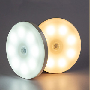 <span class=keywords><strong>Lampe</strong></span> de nuit <span class=keywords><strong>LED</strong></span> à capteur de mouvement à batterie rechargeable USB <span class=keywords><strong>pour</strong></span> chambre à coucher, armoire de cuisine, armoire sans fil - Product Image 2