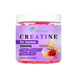 Factory Direct Creatine for Women Gummies with Total Carbohydrates Supports Lean Muscle Growth Stronger Muscles Better Recovery - Product Image 1