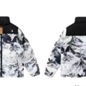 เสื้อแจ็คเก็ต The Snow Mountain North Down Face สำหรับผู้ชายและผู้หญิง สำหรับกิจกรรมกลางแจ้ง ปีนเขา กันลม อุ่นสบาย สไตล์ High Street VIBE พร้อมบุซับใน - Product Image 4