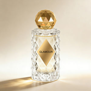 Elegantes y Exclusivos Frascos de Perfume de Vidrio Transparente de 80 ml, Cilíndricos, Vacíos, con Pulverizador - Product Image 4