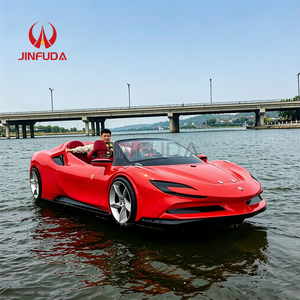 Lancha rápida Ferrari roja viral, el lugar perfecto para tomar fotografías en los complejos turísticos. Color Impresionante, Excelente Rendimiento - Product Image 5