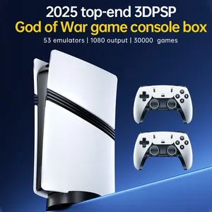 <span class=keywords><strong>Console</strong></span> de jeu TV sans fil Q-HOME <span class=keywords><strong>GS5</strong></span> Pro 2,4 GHz avec plus de 30 000 jeux intégrés, mémoire 64 Go, extension TF jusqu'à 256 Go, manette sans fil - Product Image 2
