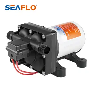 3.0GPM small water pump motor 24v capacitor 3.8BAR adjustable pressure switch pressure electric booster diaphragm water pump