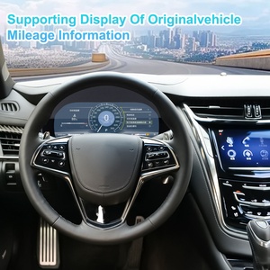 Navihua 12.3 Inch Dashboard <b>Car</b> Digital Cluster Gauge Auto Meter Virtual Cockpit LCD Instrument <b>for</b> Cadillac XTS CTS 2014-2019 - Product Image 5