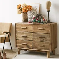 Дом мебель из переработанной древесины шкаф для гостиной