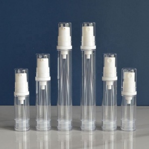 100ml 120ml Cosmetic Clear White Black Gold Airless Lotion Serum <b>Pump</b> <b>Bottle</b> With <b>Pump</b> Sprayer - Product Image 2