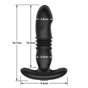 STELLAR PATH Anal <b>Vibrator</b> for Men with APP Remote Control Telescopic Design Prostate Massager Dildo & Butt <b>Plug</b>-Male Sex Toy - Product Image 4
