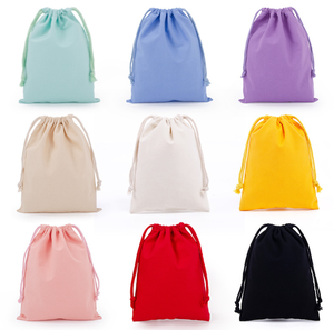 Biểu Tượng Tùy Chỉnh Vải Đôi Chuỗi Túi Xách Trung Bình Bông Dây Kéo Giày Túi Có Thể Tái Chế Gấp Phong Cách Thư Khuyến Mại - Product Image 5