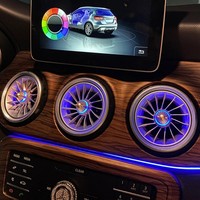 W176 EQS Style évents avant 12 couleurs LED lumière ambiante pour mercedes-benz classe A 2013-2018 CLA W117 W246 GLA X156 sortie d'air
