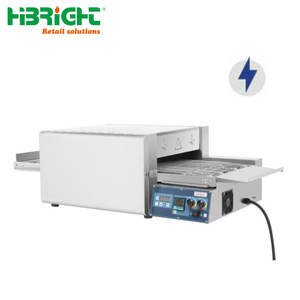 <span class=keywords><strong>Four</strong></span> <span class=keywords><strong>à</strong></span> <span class=keywords><strong>pizza</strong></span> électrique <span class=keywords><strong>triphasé</strong></span> commercial de convoyeur de l'équipement de boulangerie 380V avec des contrôleurs de température indépendants - Product Image 2