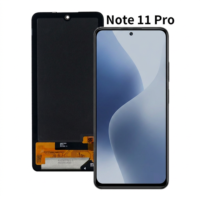 100% Tested Mobile Phone LCD Touch Screen Digitizer Assembly for Xiaomi Redmi Note 11 Pro 4G 5G Display Replacement Repair Parts