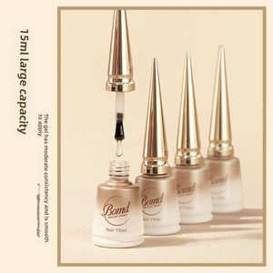 Pegamento de salón de uñas de Gel UV de larga duración, capa de sellado templado esmerilado, fondo extraíble, botella de trabajo de arte sin lavado, sin imprimación - Product Image 3