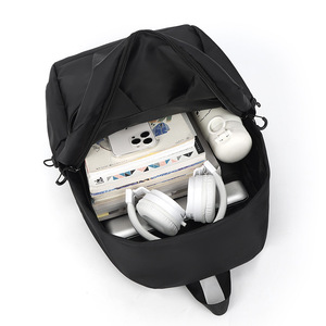 Cross-border Custom Casual Men's <b>Backpack</b> USB Charging Travel Large Capacity <b>Backpack</b> 15.6 Inch <b>Computer</b> Schoolbag - Product Image 3