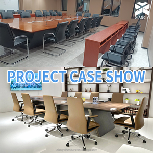 Mesa de oficina comercial moderna para 6 personas, cubículo de oficina, escritorio de estación de trabajo, Mesa Para Escritorio, escritorio de oficina Modular - Product Image 5