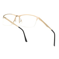 TSR0002 Montures de lunettes unisexes carrées à monture complète en acier inoxydable, anti-lumière bleue, motif à carreaux, lunettes de lecture pour tous les visages