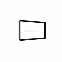 Étui de protection transparent anti-abrasion pour cartes de crédit, style mode, compatible avec les slabs gradés BGS/SGC, en TPU avec logo arc-en-ciel scintillant