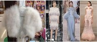 Écharpe grise dinde marabout plume Boa pour femmes maison fête Halloween décor bricolage artisanat vêtements Costume danse robe Accecssoy