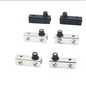 Furniture Fittings Iron Glass Door Clamp Clip Holder Pivot Hinge Closet Door <strong>Window</strong> Magnetic <strong>Catches</strong> - Product Image 4
