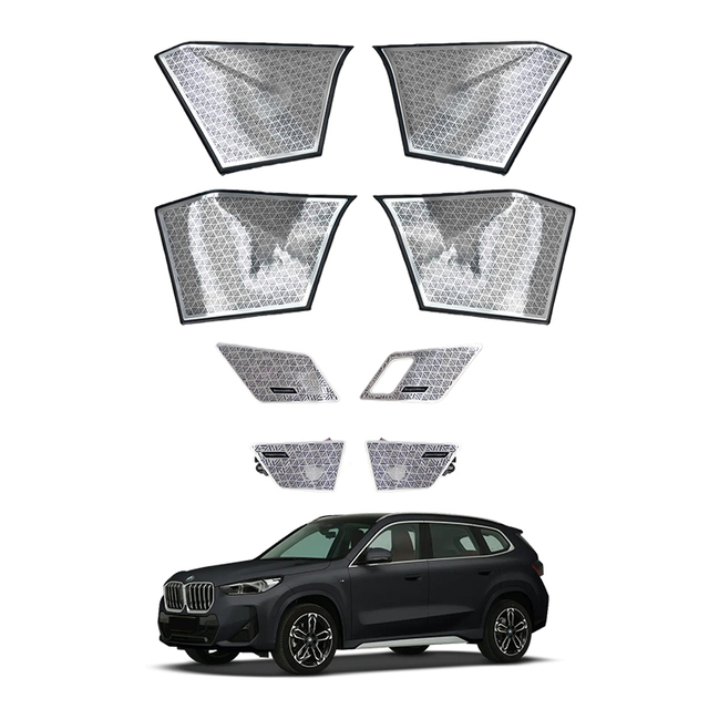 Multicolor Atmosphere LED Speaker Cover with 304 Stainless Steel & ABS for X1 Car Ambient Light-Plug & Play