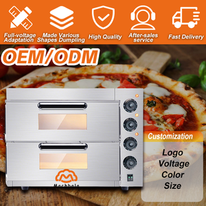 <span class=keywords><strong>Four</strong></span> à pizza électrique et à gaz commercial pour restaurants, boulangeries, hôtels - Équipement de cuisine haute performance avec capacité de traitement du maïs - Product Image 2