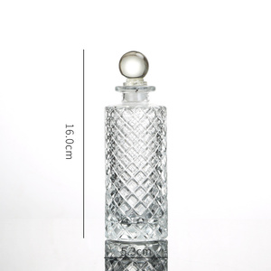 Sang Trọng Độc Đáo Khắc Thủy Tinh Reed Nước Hoa Khuếch Tán Chai 50Ml 100Ml 200Ml La Mã Arabic Thơm Matte Vít Cap Hương Liệu - Product Image 2