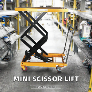 Plataforma Elevadora de Tijera Eléctrica Hidráulica Portátil de Acero al Carbono Eterlift de 18m para Trabajos Aéreos - Product Image 4