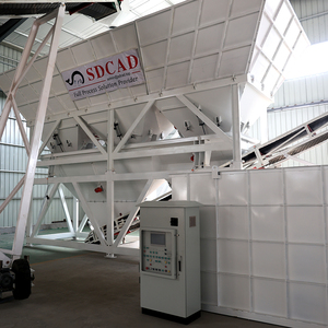 Centrale à béton sec clé en main avec conception de plan 3D et vidéo de fonctionnement complet de l'installation pour la confirmation du projet - Product Image 3