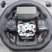 Volant en cuir carbone GR Sport personnalisé pour Toyota Hilux Revo N70 N80 Tacoma Tundra Fortuner 2015-2022 LC300 LC200