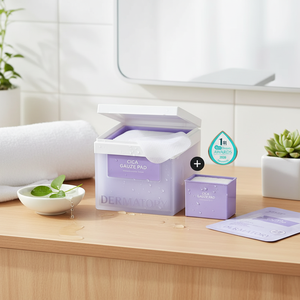 Coussinet de gaze Cica hypoallergénique dermatoire 80P avec recharge 80P et masque Cica Band 1P Produit de soin de la peau de bonne qualité-OY Exclusive - Product Image 3