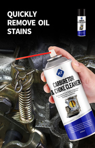 Nettoyant pour carburateur HT 450 ml, dégraissant pour système de carburant, dissout la gomme, le vernis et les dépôts de carbone, non corrosif, sans danger pour les sondes lambda - Product Image 2